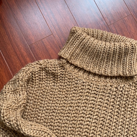 Brown Zara Turtleneck Sweater - Picture 3 of 3